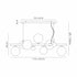 Saga Linear Pendant 9 Light Satin Nickel/Smoke Plated Glass